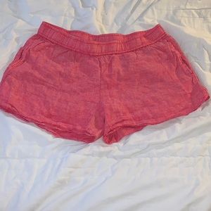 100% Linen Shorts